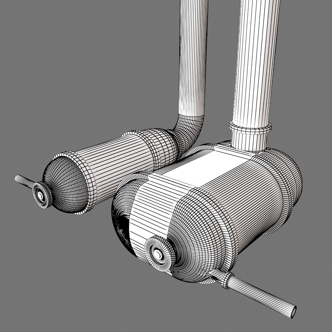 3D 3D Model Of Screw Compressor Vray Render - TurboSquid 2446559