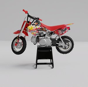 3D model HONDA CRF 50 3D MODEL