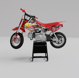 HONDA CRF 50 3D MODEL