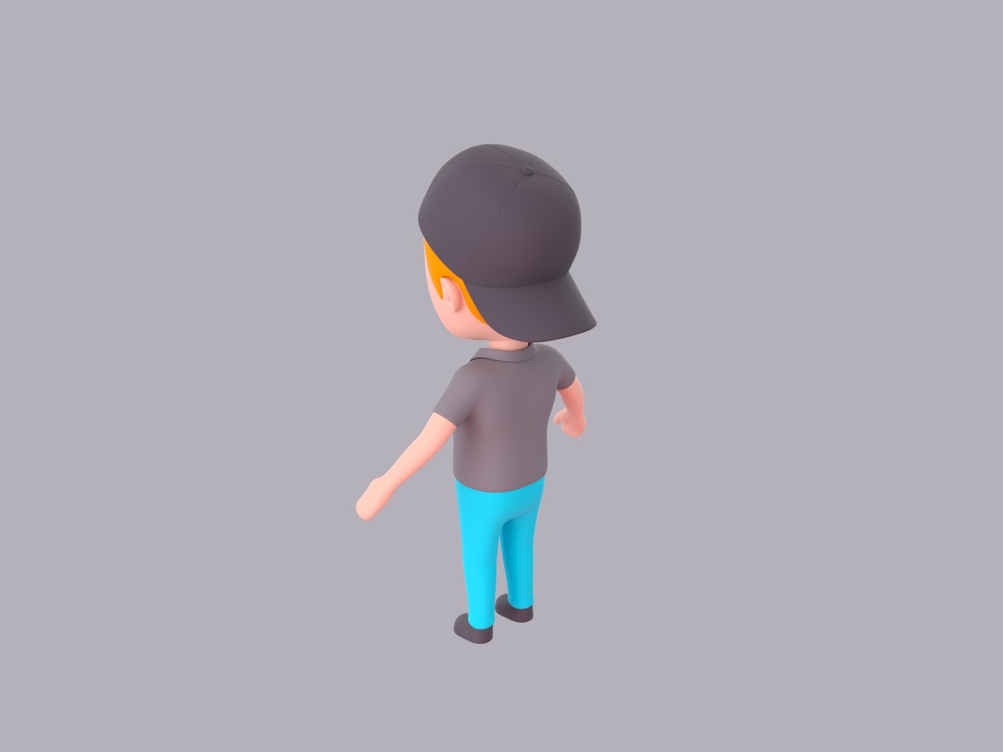 Cartoon Male Character Rigged 012 Model - TurboSquid 2369564