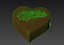Caramelo De Chocolate Milka Heart Love