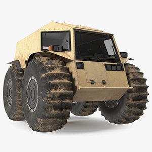 Dirt Off Road Sherp ATV Rigged