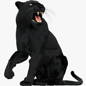 Black Panther (Rigged-Fur)