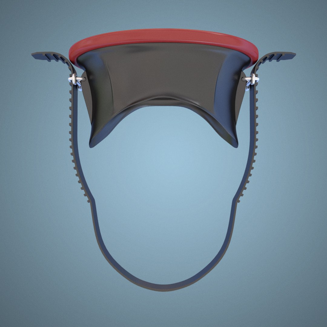 Oldschool Diving Mask Obj