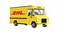 Detailed DHL Truck
