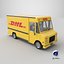 Detailed DHL Truck