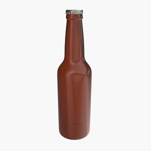 Brown Beer Bottle