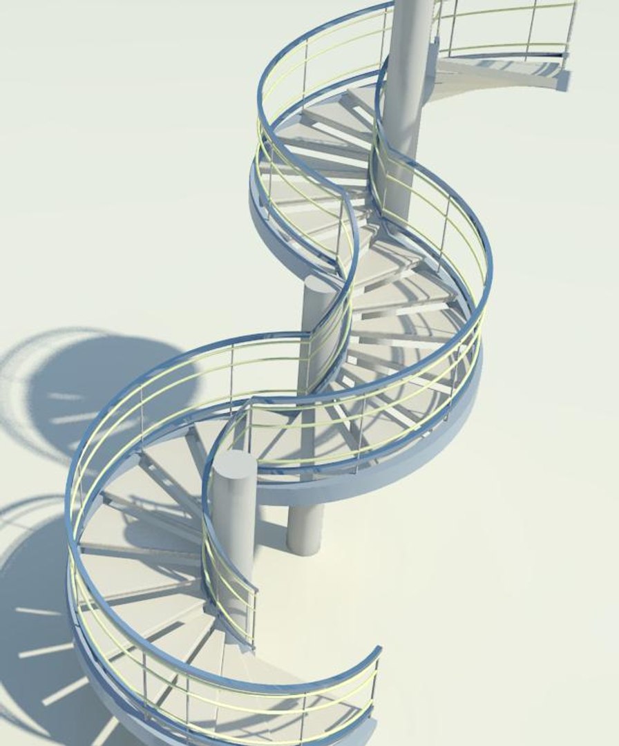 stair steps 3d model