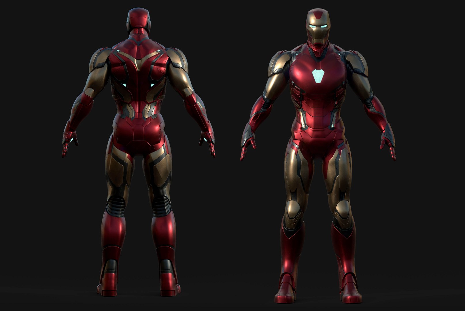 IRON MAN MARK 85 3D Model - TurboSquid 1820249