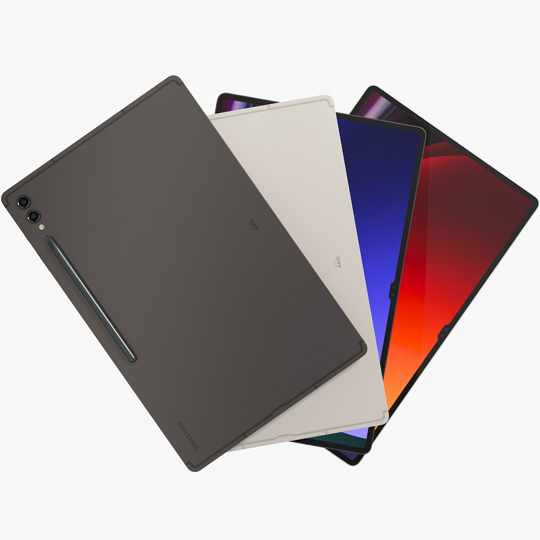 3D Samsung Galaxy Tab S9 Ultra Graphite and Beige model https://p.turbosquid.com/ts-thumb/bZ/W3SK9k/LB/allsqr/jpg/1691763342/1920x1080/fit_q87/7a9fb9262de6af07d0b713a1c3b8b9788cefc6bb/allsqr.jpg