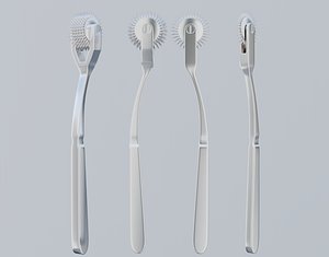 3D Wartenberg Neurological Pin Wheel Set model