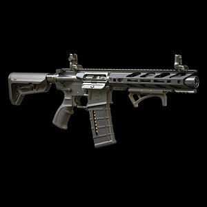 Modular Rifle Game Ready
