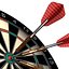 dartboard darts 3d model