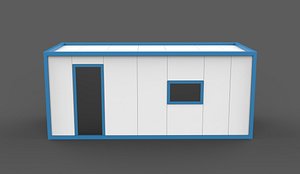 3D model Container House 03 3D model