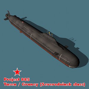 Russian (Soviet) YASEN Class Submarine