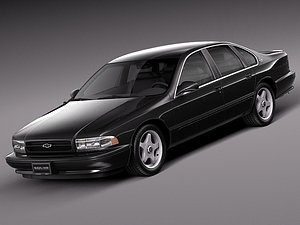 3d v8 sedan luxury 1994 model