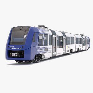 3D Vlexx Alstom Coradia LINT 54 Train model