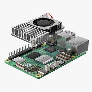raspberrypi 5 with cooler