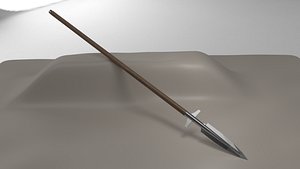 3D model boar spear