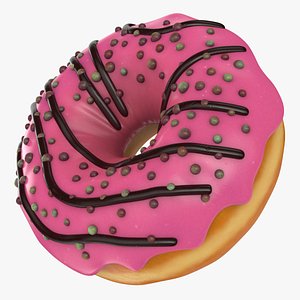 Stylized Donut 6 3D model