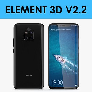 E3D - Huawei Mate 20 Pro Black