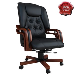3d office chair v6 model