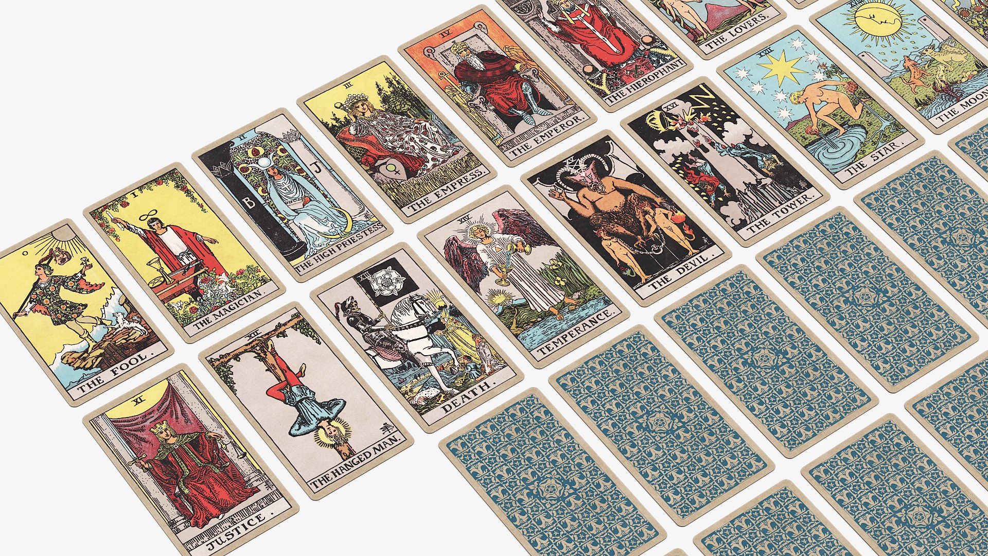 Rider Waite Major Arcana Tarot Cards model https://p.turbosquid.com/ts-thumb/ba/8l4g6e/y2/rider_waite_major_arcana_tarot_cards_004/jpg/1785403905/1920x1080/fit_q87/0771bbbfc910bede8c60152c26c860b5cad99de1/rider_waite_major_arcana_tarot_cards_004.jpg