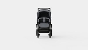 3D Britax Go Big2 Blacksteel model