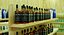 Interior de loja de bebidas Low Poly