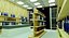 Interior de loja de bebidas Low Poly