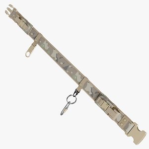 Tactical Belt 01 b 3D model