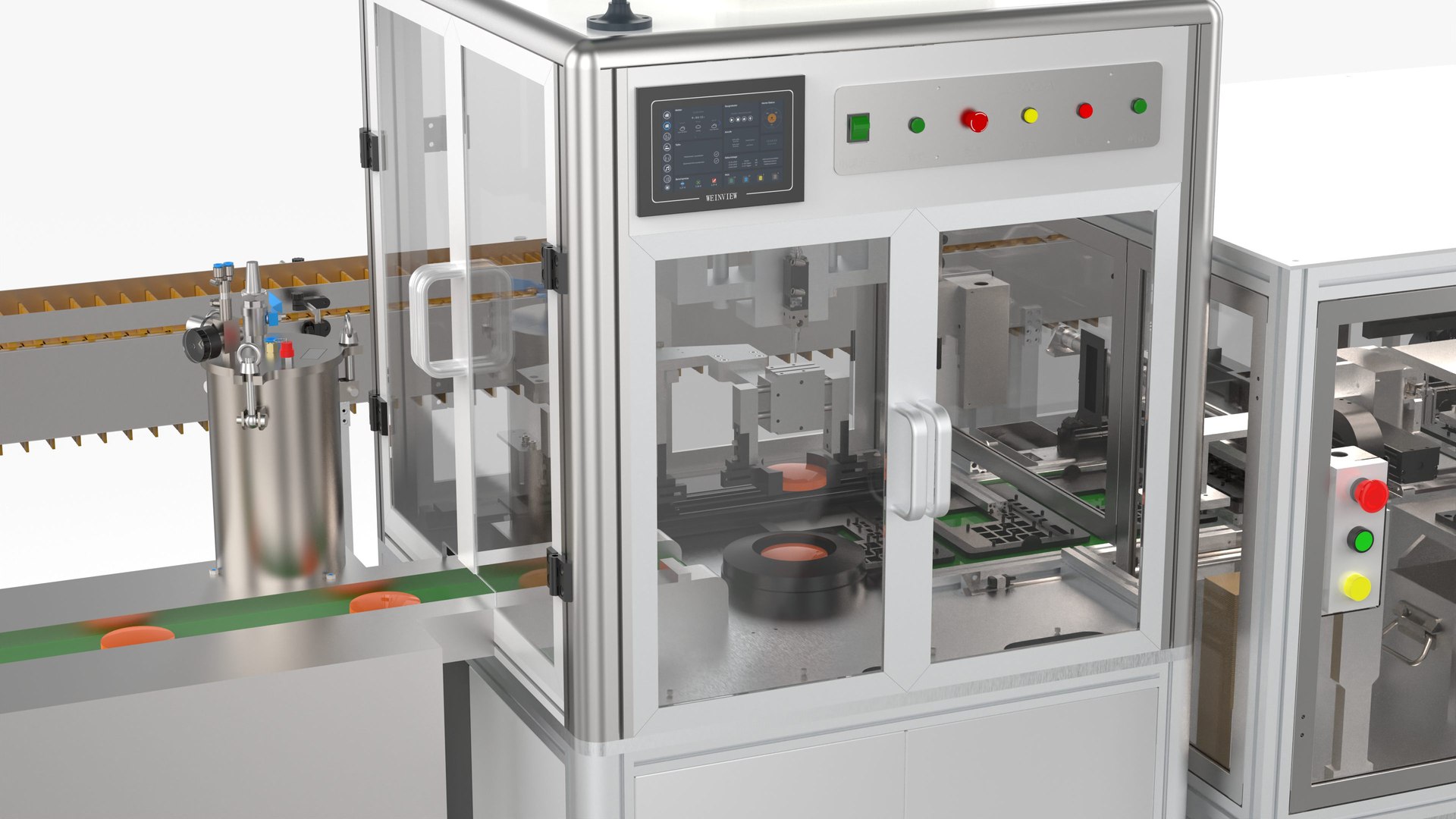 Automatic Candy Processing And Packaging Line 3D Model - TurboSquid 2065999