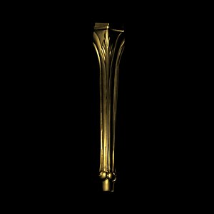 3D COFFEE TABLE LEG 3 model