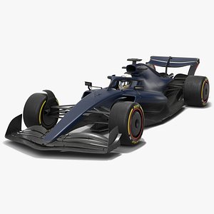 3D model Grey Cat GC18 F1 Team Season 2022 Race Car