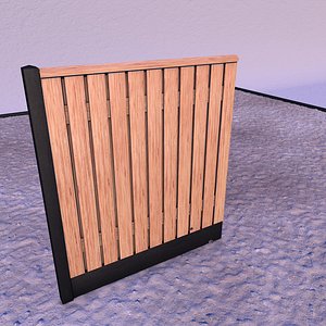 concrete fence 001