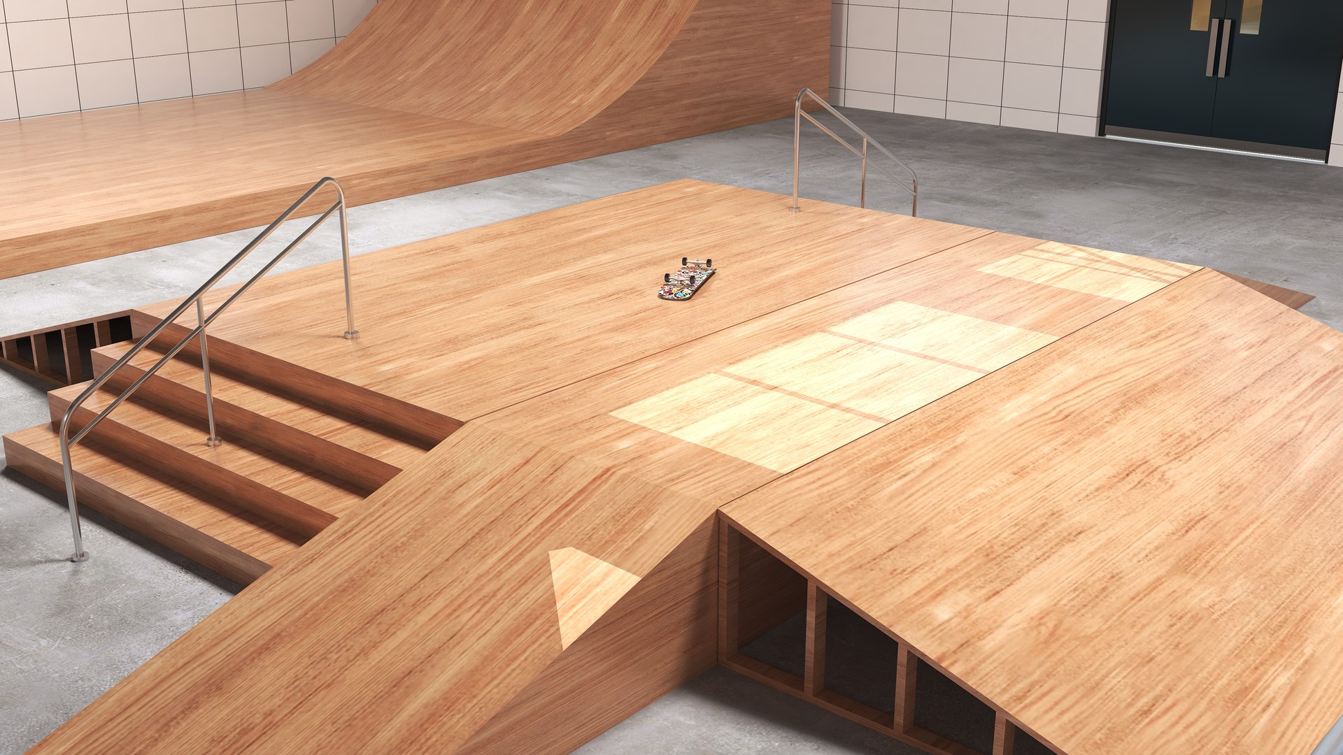 Skate Park Collection 3D model https://p.turbosquid.com/ts-thumb/ba/MZC6yK/Bi/skateparkwarehouseinterior7/jpg/1721499704/1920x1080/fit_q87/e9620277cb739efff127d8b86e307fc8e331ec8b/skateparkwarehouseinterior7.jpg
