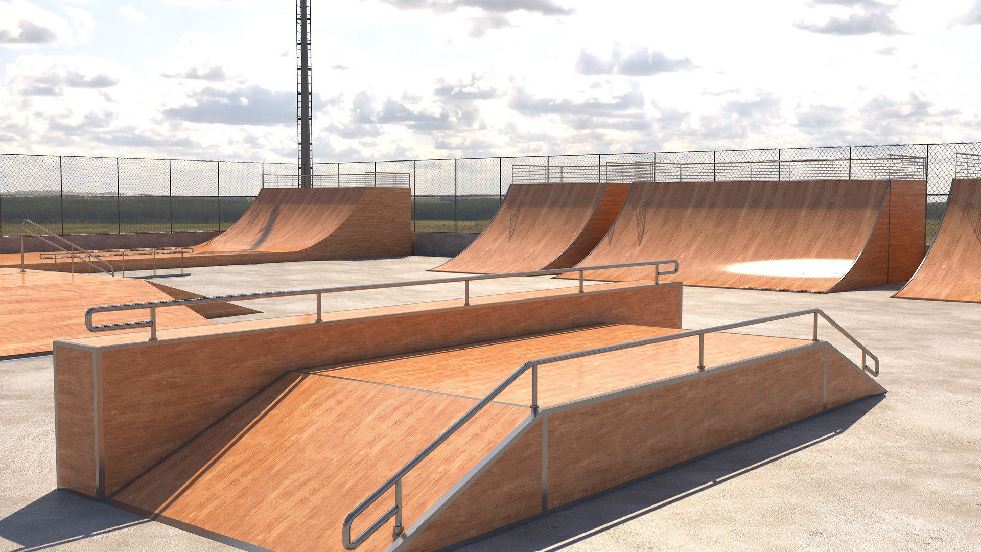 Skate Park Collection 3D model https://p.turbosquid.com/ts-thumb/ba/MZC6yK/Hu/skatepark6/jpg/1721499382/1920x1080/fit_q87/200ff6a545ca9a33bc0b7696df237c07d4eea09b/skatepark6.jpg