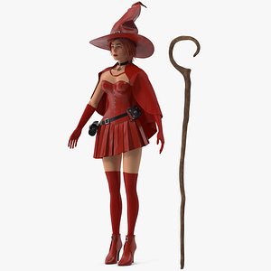 Witch 3D model
