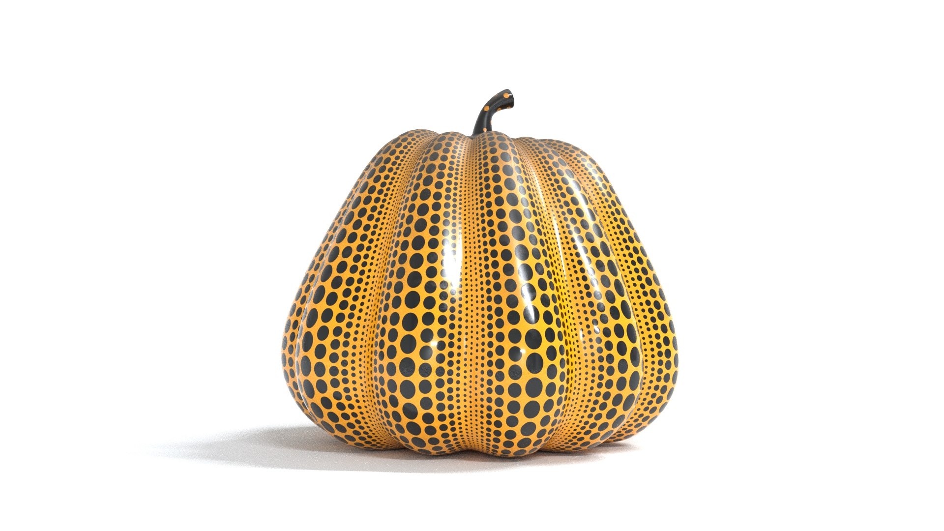 3D Abstract Pumpkin Sculpture 4k Pbr Model - TurboSquid 2297360