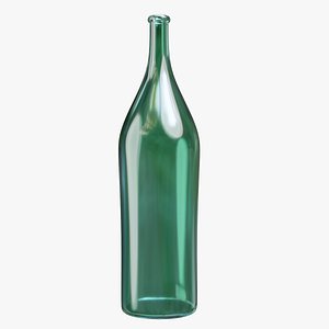 quarter bottle 3D