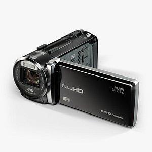 max low-poly jvc gz-gx1 black