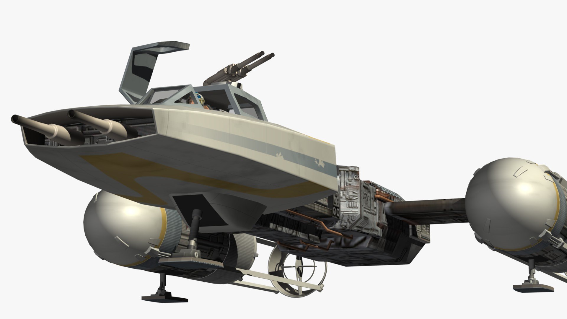 Y ウイング ヘビーボンバー プロトタイプ Y WING HEAVY BOMBER
