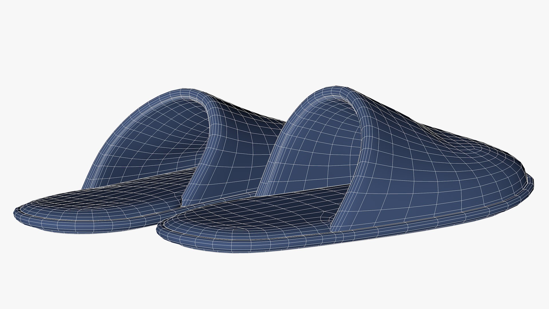 realistic house slippers 3D model https://p.turbosquid.com/ts-thumb/ba/dCZ9jt/XF0w88Yx/wireframe_03_0/png/1589141726/1920x1080/fit_q87/fda38cb79f49f771ce4d9df8f6f8c9699b0326ee/wireframe_03_0.jpg