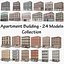 Apartment Building - 24 Models Collection