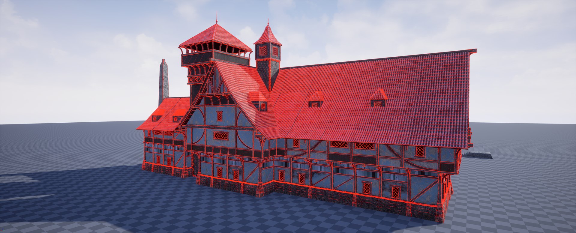 Modular Fantasy Medieval House - GameReady model https://p.turbosquid.com/ts-thumb/ba/ktPCjW/Rv/wireframe3/png/1684843166/1920x1080/fit_q87/7ab567fdc3bafd16829399fbb08d16cc98e4674b/wireframe3.jpg