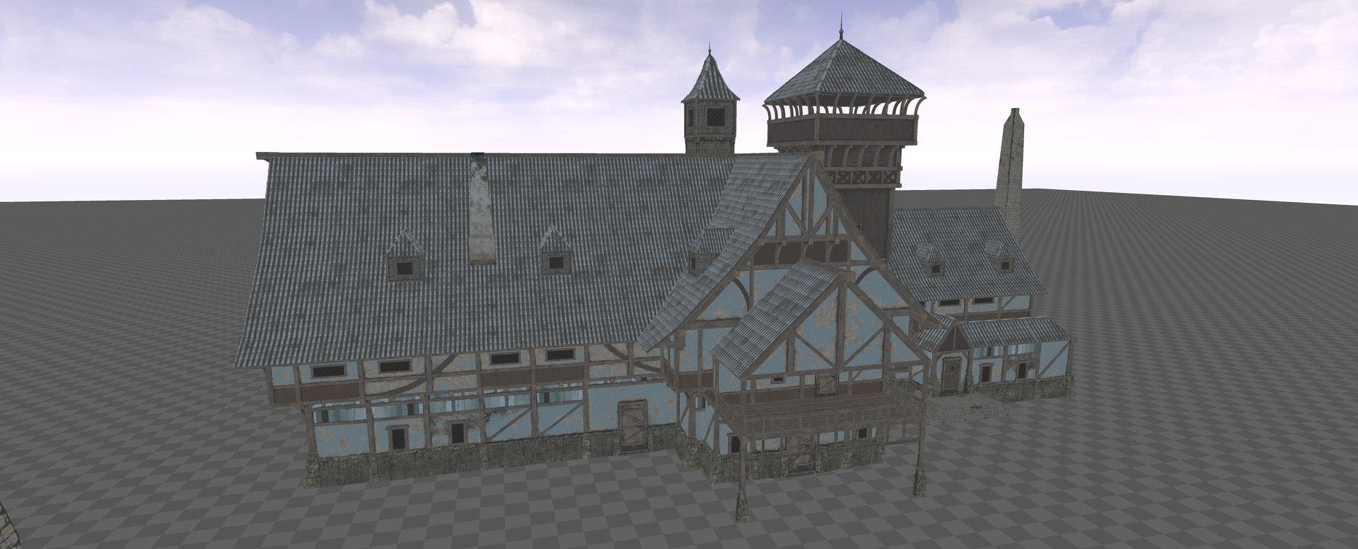 Modular Fantasy Medieval House - GameReady model https://p.turbosquid.com/ts-thumb/ba/ktPCjW/Zm/unlit/png/1684843159/1920x1080/fit_q87/ca8dec4e5194c396dd1e8c3a661aac24348a0560/unlit.jpg