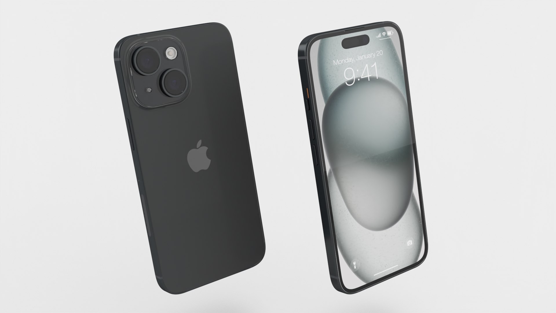3D Apple IPhone 15 Plus Black Unpacked - TurboSquid 2261844