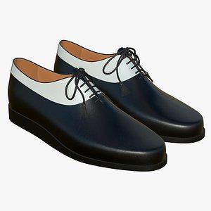 Leather Lace Up Shoes V10