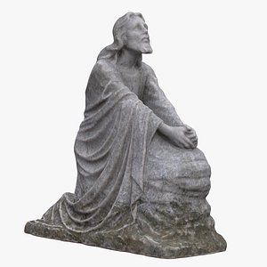 Jesus Praying Statue