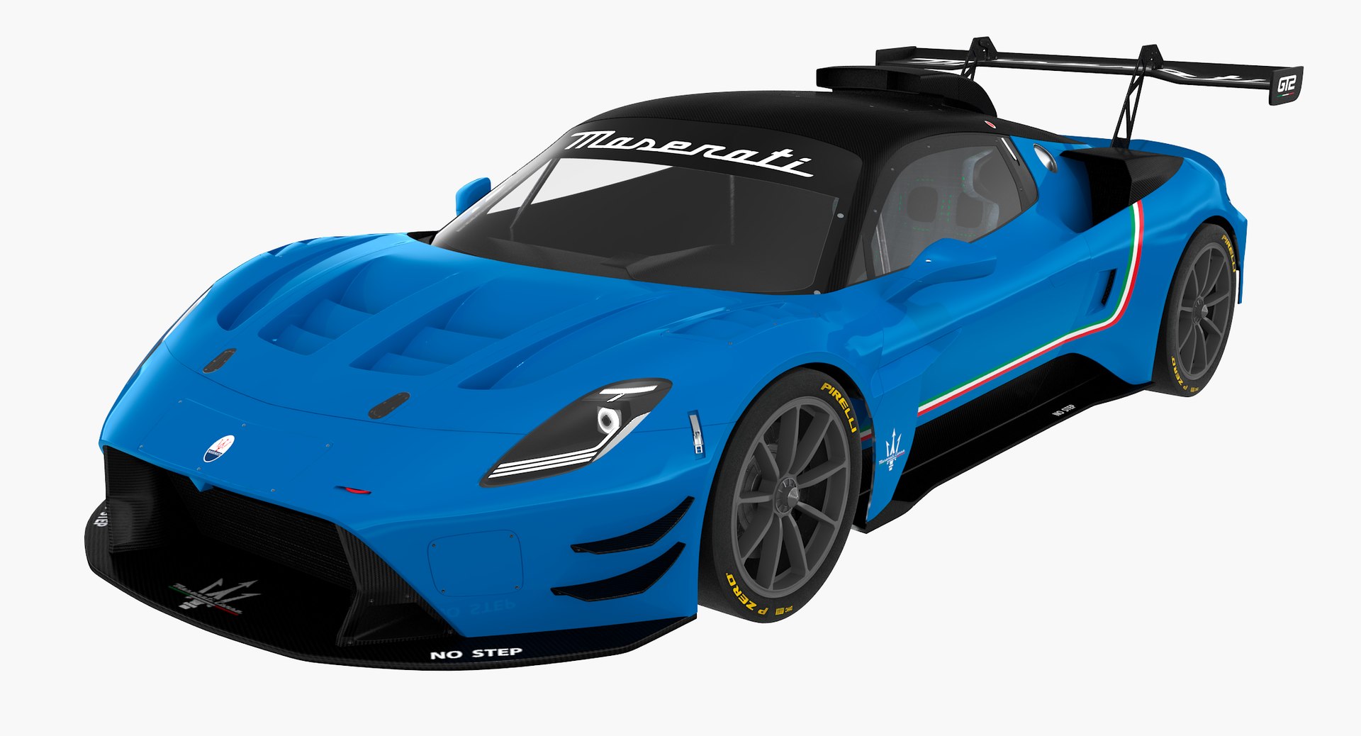 Maserati MC20 GT2 3D Model TurboSquid 2167438